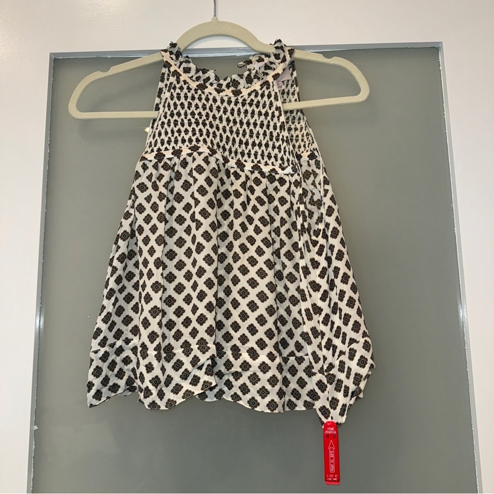 Cinq à Sept Cream Patterned Blouse